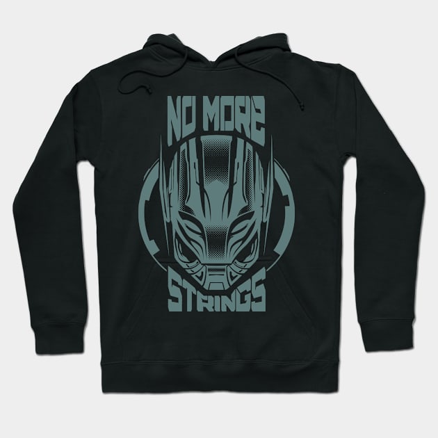 Strings - II Hoodie by demonigote